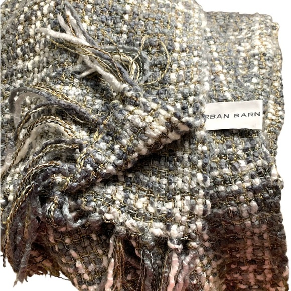 Urban Barn Cozy Tweed Throw Blanket NWOT - Picture 1 of 3